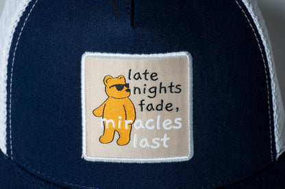 "Miracles Last" Ottothon x Grater Navy Blue Trucker Hat