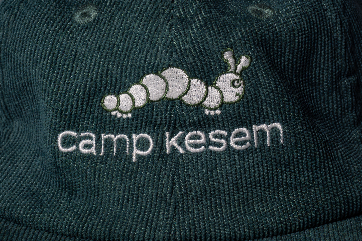 Sea Foam Green Kesem x Grater Corduroy Flat Brim Hat