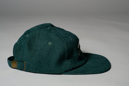 Sea Foam Green Kesem x Grater Corduroy Flat Brim Hat