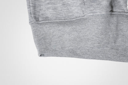 "digital_toxicity" Oversized Heathered Gray Hoodie