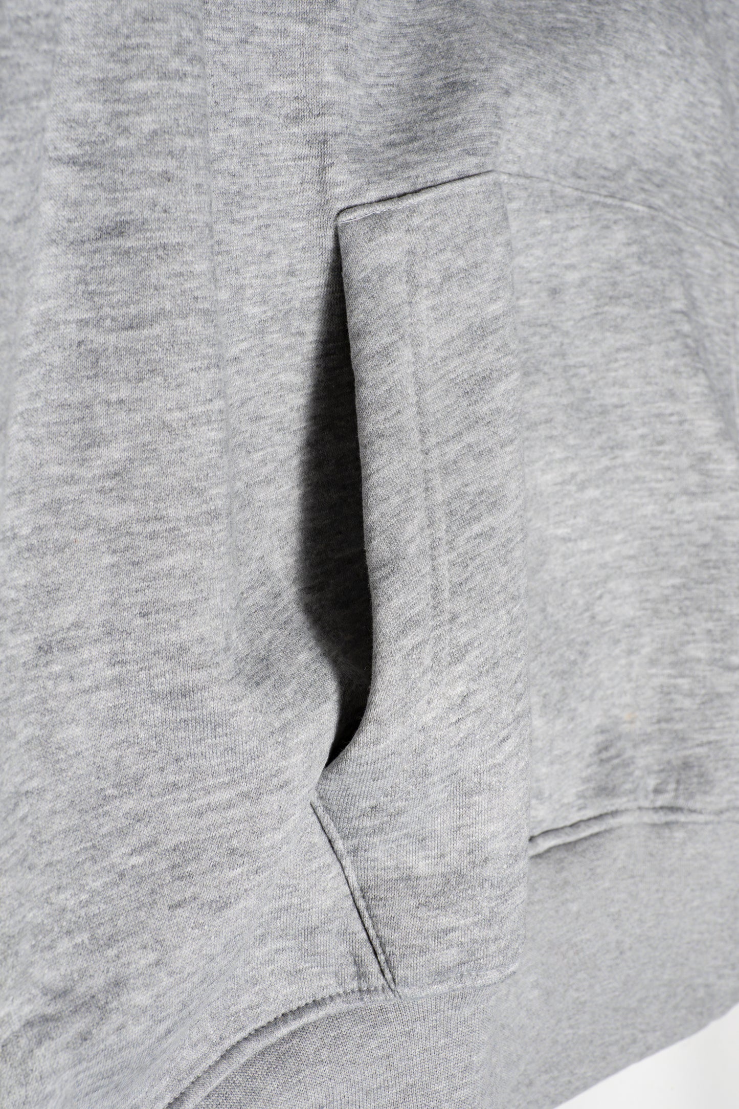 "digital_toxicity" Oversized Heathered Gray Hoodie