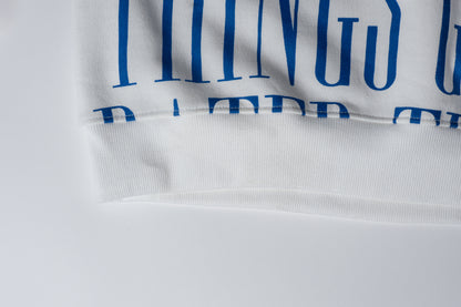 Pure White Magazine Crew Neck Sweatshirt