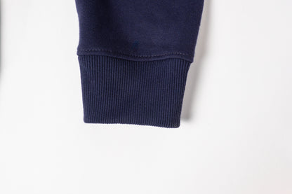 Navy Blue Quarter Zip Pullover