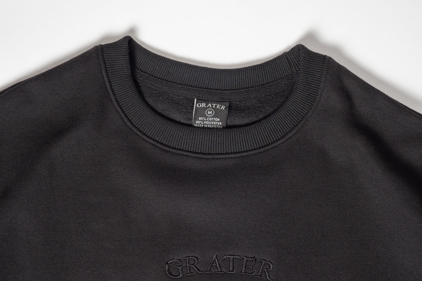 Cosmos Black Release Crew Neck Sweatshirt