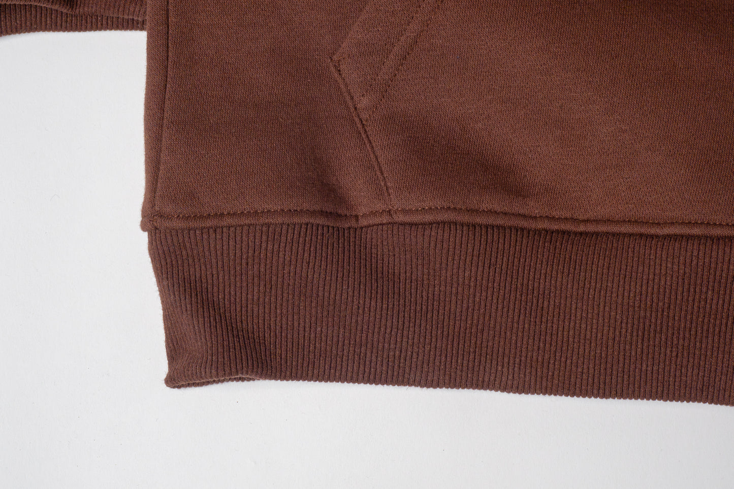 Mocha Brown Release Zip-Up Hoodie