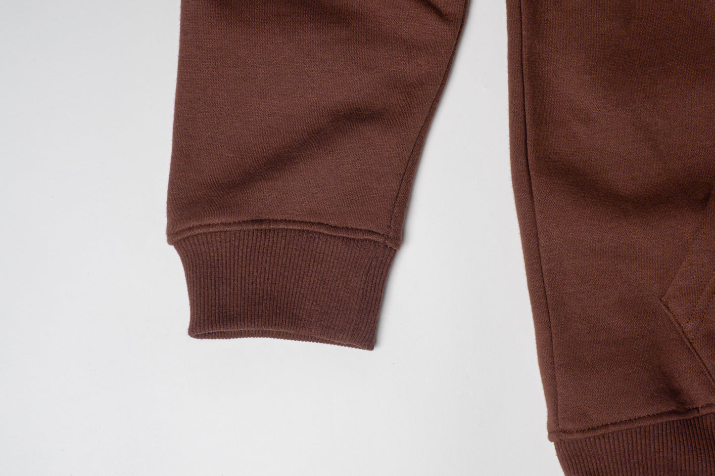 Mocha Brown Release Zip-Up Hoodie