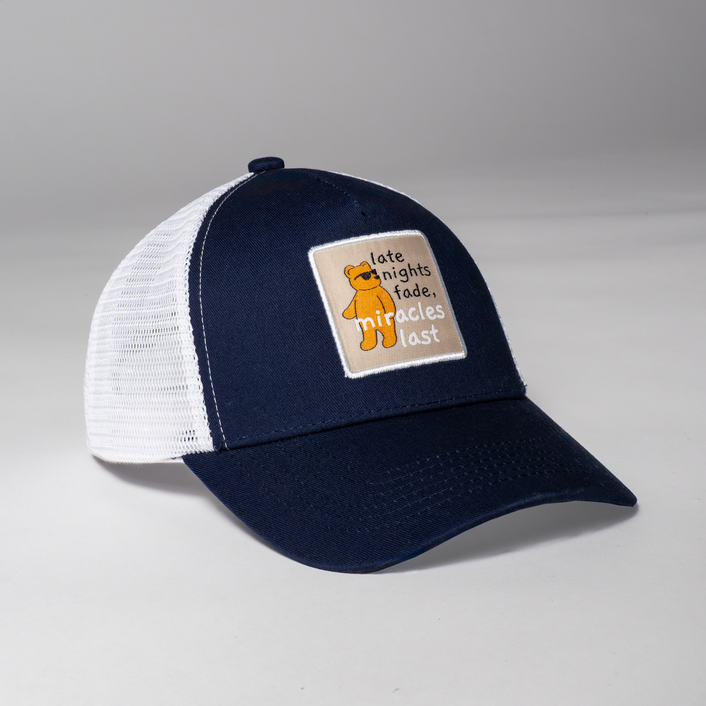 "Miracles Last" Ottothon x Grater Navy Blue Trucker Hat